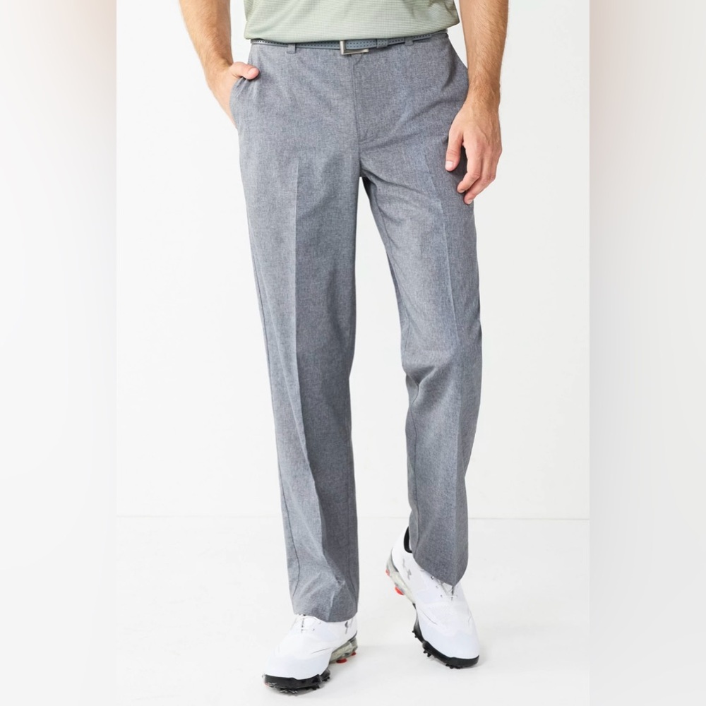 Men's Grand Slam Regular-Fit Active Waistband Performance Golf Pants, 34 X 30